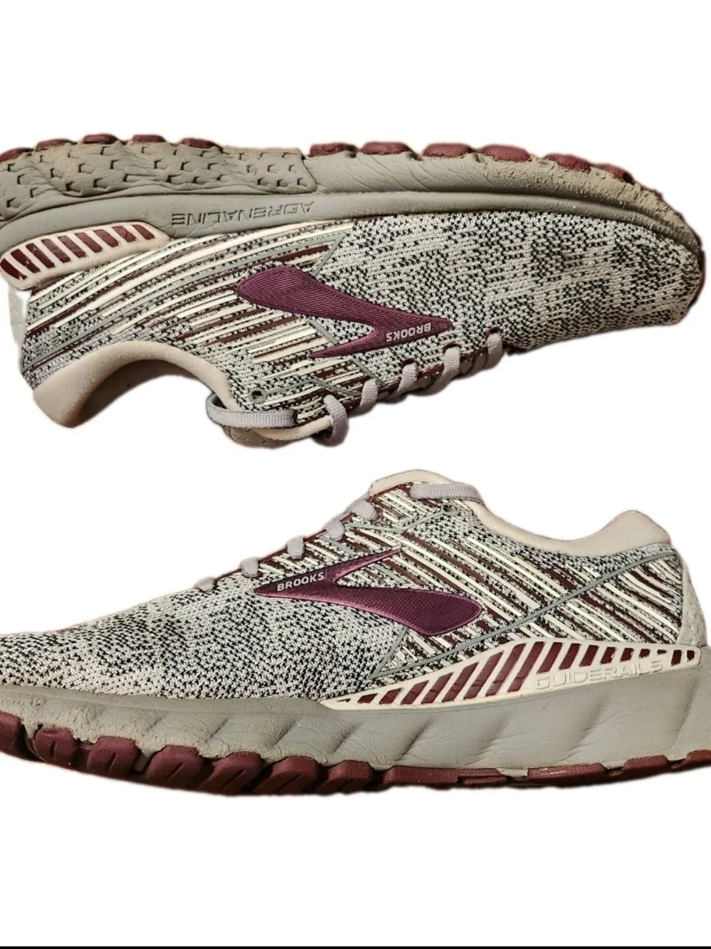 Brooks Women's Size 9.5 Adrenaline 19 Athletic Shoes Performance Sneakers Run